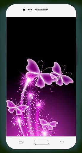 Neon Butterfly Wallpaper screenshot 14