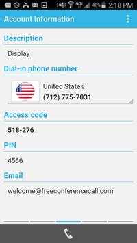 FCC Dialer screenshot 3