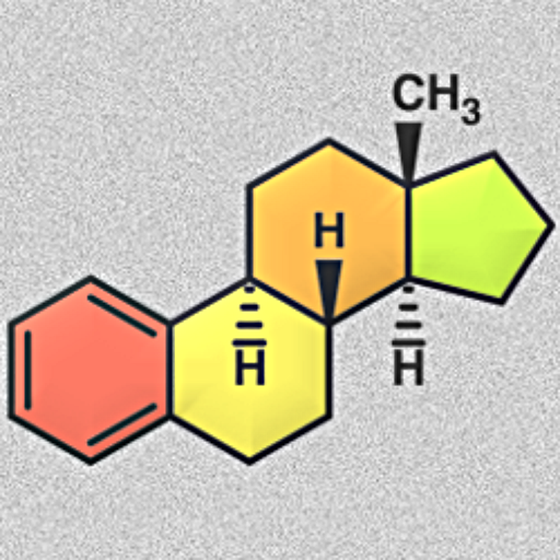 Steroids: Chemical Formulas of Hormones and Lipids icon