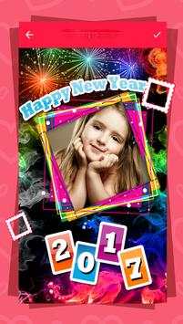 New Year Photo Frame Edit 2017 screenshot 2