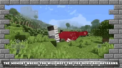 MCPE Chainsaw man Mod screenshot 3