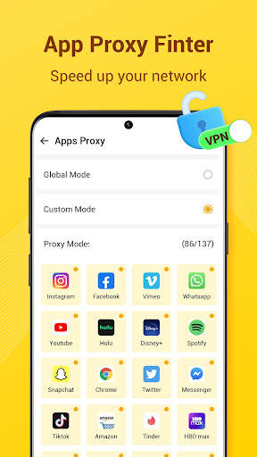 Yoga VPN - وكيل إلغاء حظر آمن 3 تصوير الشاشة