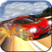 Crazy Fast Race In Car Stunt Simulator 3D logo