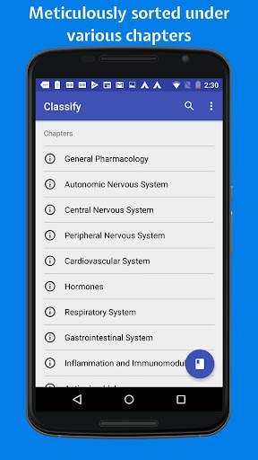 Classify Rx for pharmacology screenshot 1