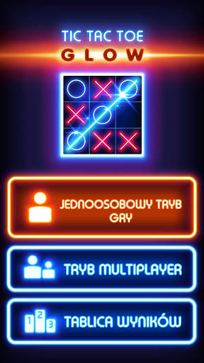 🔝 Tic Tac Toe Glow 🔝 screenshot 1
