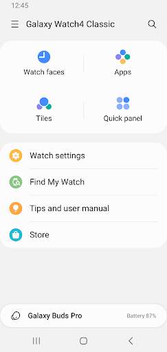 Galaxy Wearable (Samsung Gear) screenshot 2
