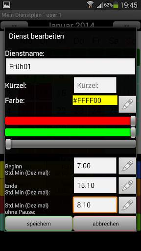Mein Dienstplan screenshot 3