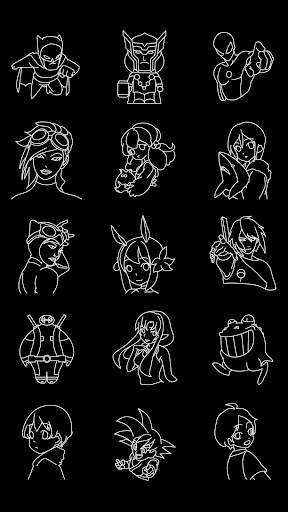 Draw Glow Comics 1 تصوير الشاشة