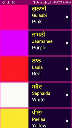 Learn Punjabi From English screenshot 7