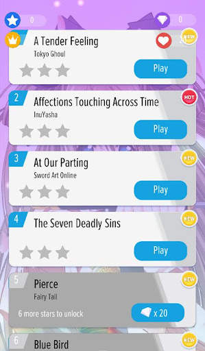 Anime Music Piano Tiles OST screenshot 3
