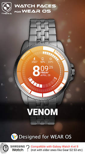 Venom Watch Face screenshot 1