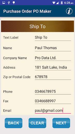 Invoice & Purchase Order Maker screenshot 4