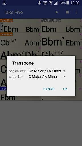 Band2Play - Chord Progression Player screenshot 4