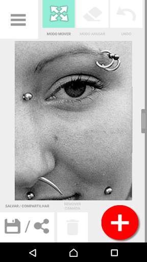 Piercing Photo Editor screenshot 1