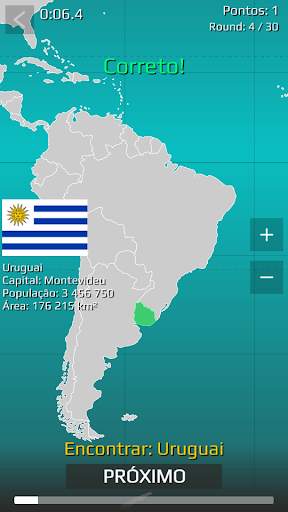 Quiz do Mapa Mundi screenshot 1