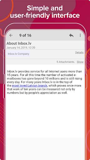 Inbox.lv screenshot 6