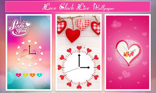 Love Clock Live Wallpaper screenshot 1
