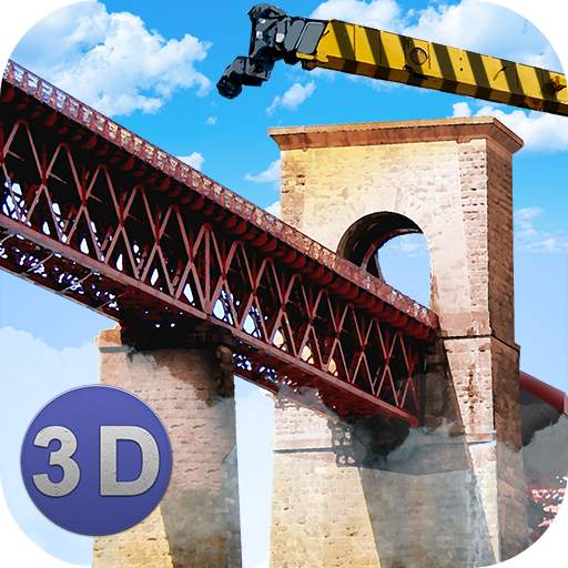 Bridge Construction Crane Sim 1.39