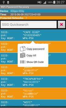 WiFi Key Recovery (ROOT) screenshot 3