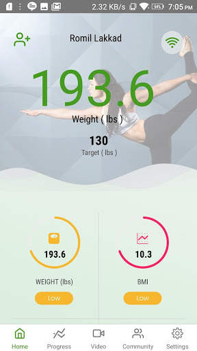 Gaiam Weight Scale screenshot 3