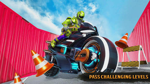Impossible Bike Stunts Racing – Robot Bike Games screenshot 6