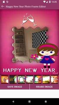 Happy New Year 2019 Photo Frame App Editor screenshot 4