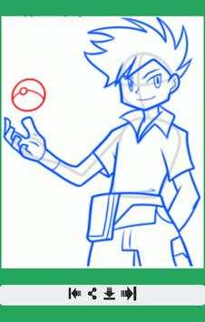 Learn How to Draw Pokemon Trainers screenshot 7
