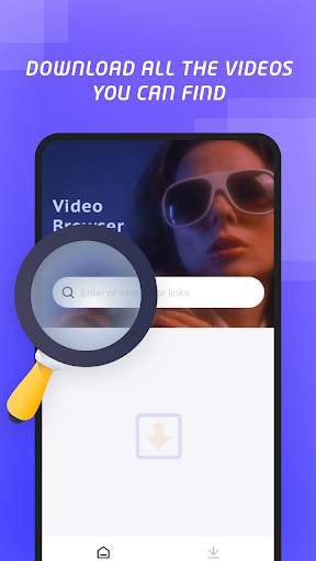 Video Browser-Powerful web video download browser screenshot 1