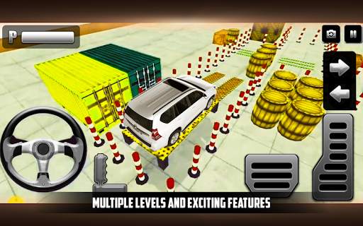 Prado Car Parking 3D Classic Prado Car Games screenshot 4