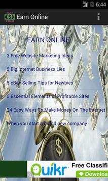 Earn Online स्क्रीनशॉट 1