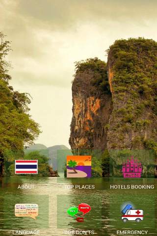 Thailand Travel and Hotel Booking screenshot 1