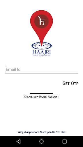 Haajri - Attendance App скриншот 1