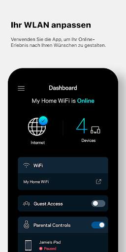 Linksys screenshot 1