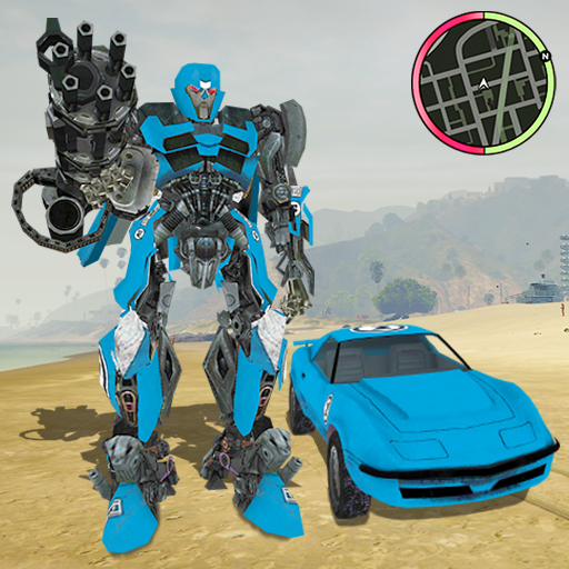 Amazing Robot Car Transforme Futuristic Supercar icon