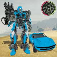 Amazing Robot Car Transforme Futuristic Supercar