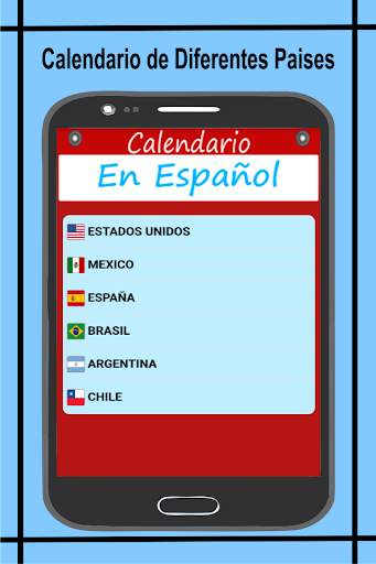Calendario En Español 2020- Días Festivos. 2 تصوير الشاشة