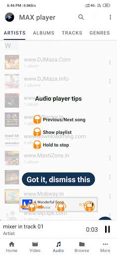 MAX player screenshot 10