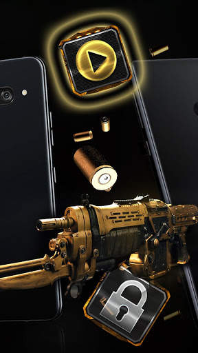 3D Gun Bullets Parallax Launcher Theme🔫 screenshot 3