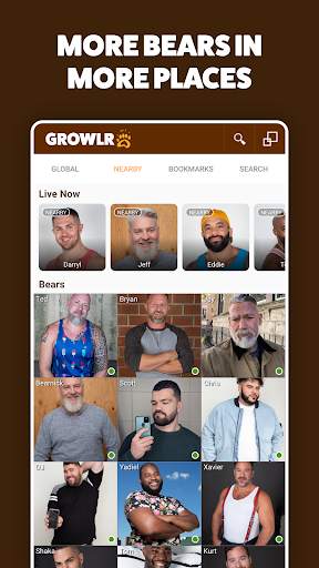 GROWLR: Gay Bears Near You screenshot 1