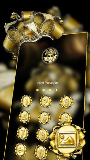 Golden Carnival Mask Theme screenshot 5