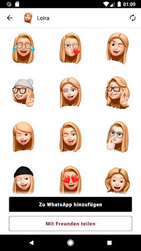 Aufkleber und Memes WASticker screenshot 2