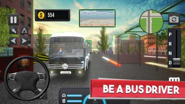 Real Bus Driving Simulator Free screenshot 1