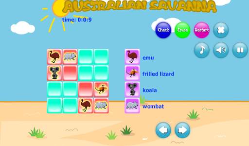 Animal World Map 6 -12 years screenshot 8