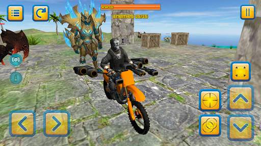 Motorbike Beach Fighter 3D screenshot 10