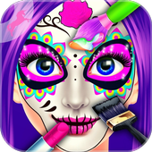 Princess Face Paint Salon Game icon
