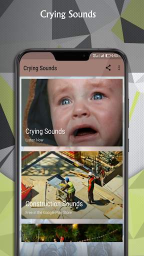 Crying Sounds screenshot 1