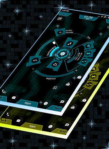 Hi-tech Revolution Launcher - Hitech theme screenshot 3