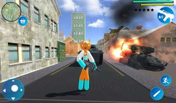 Captain Hero Stickman Vegas Crime screenshot 11