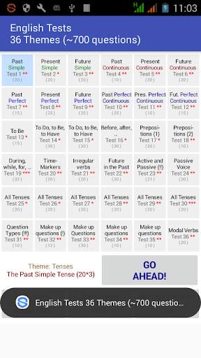 English Tests screenshot 1