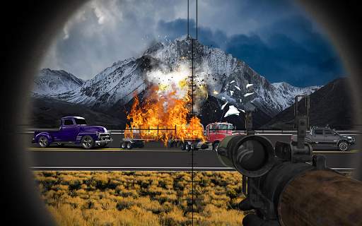 Rocket Launcher Traffic Shooter screenshot 1